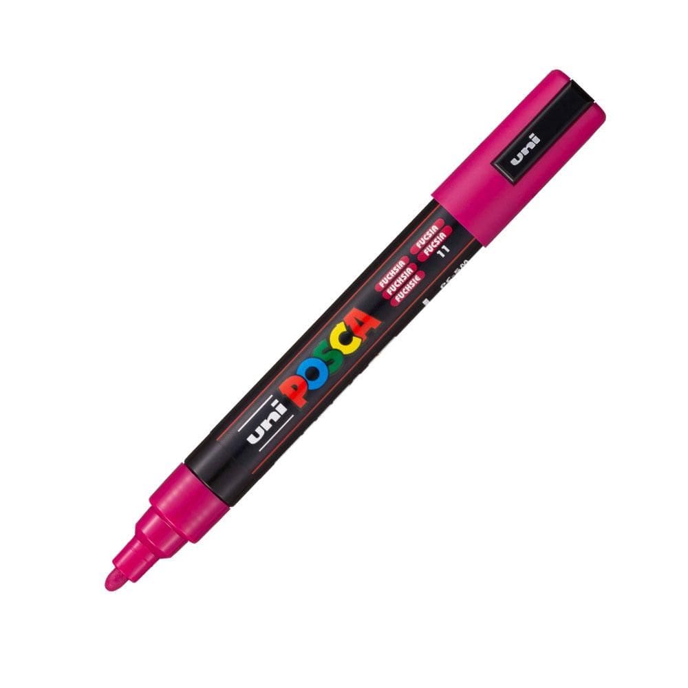 Caneta Posca PC-5M - Fuchsia - Uni-Ball
