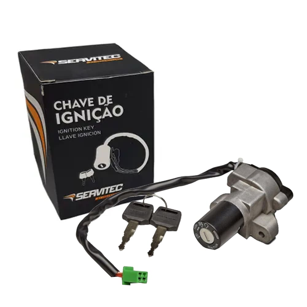 Chave De Ignição Contato Yes 125 2011 à 2014 Vedamotors