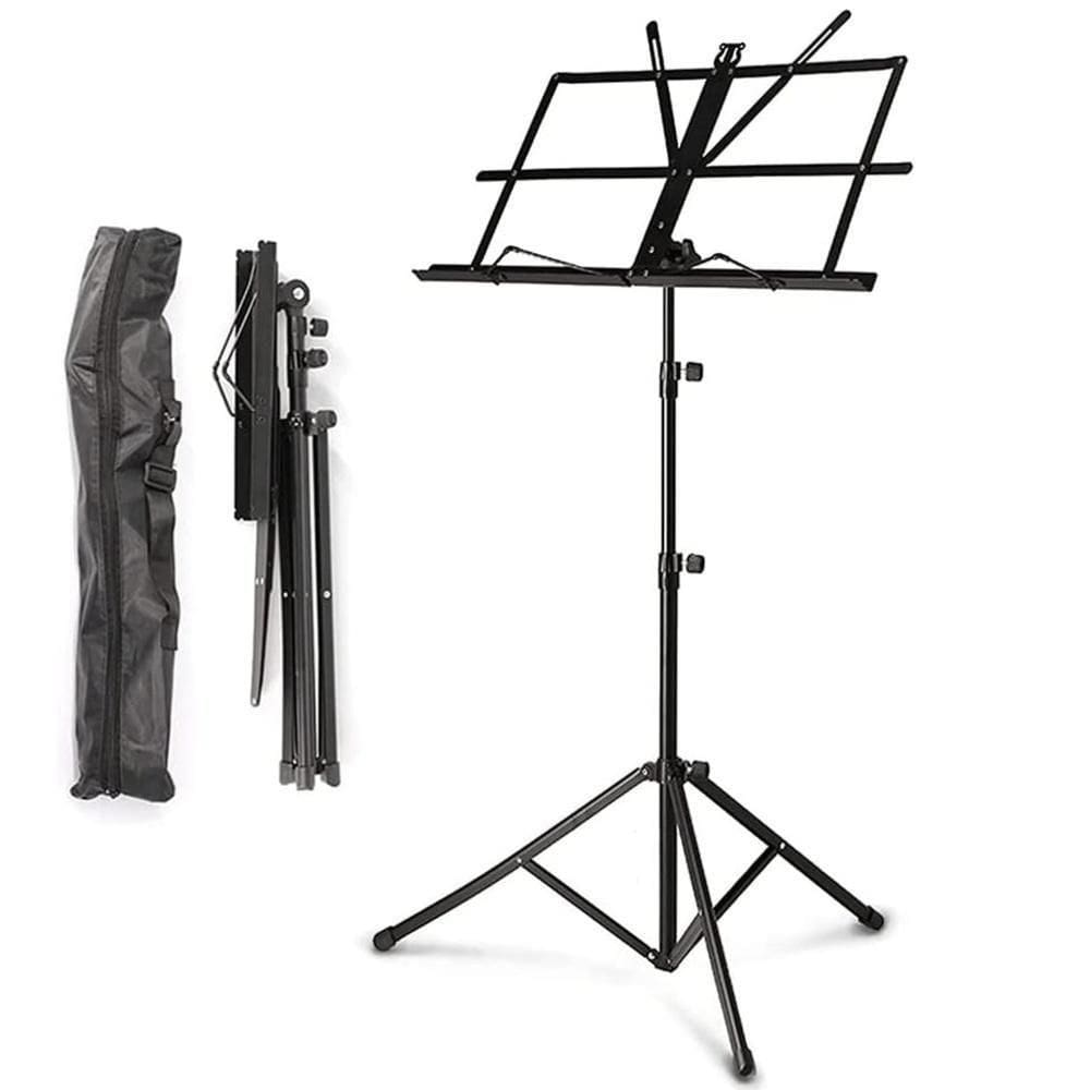 Suporte Partitura Tripe Pedestal Estante Notebook Tablet Retratil Ajustavel Maestro Orquestra Ensaio