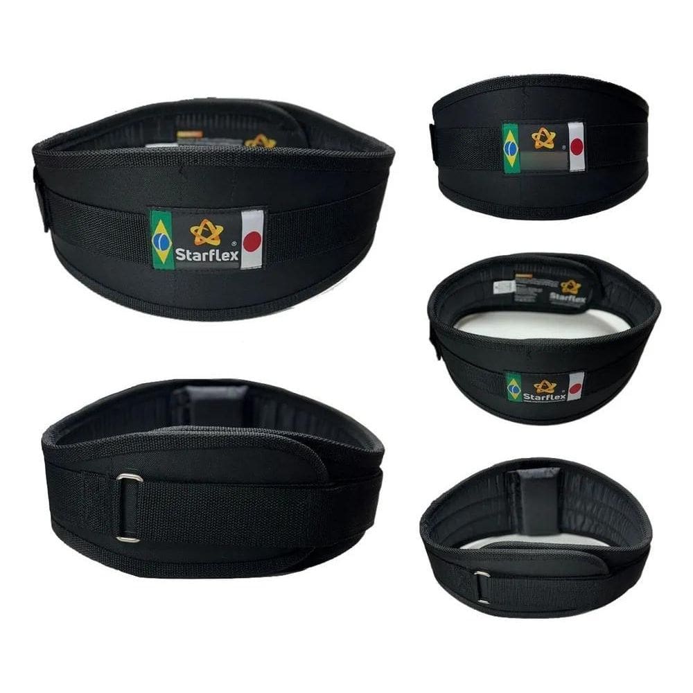 10X Cinto Agachamento Cinturão Musculação Regulável Apoio L