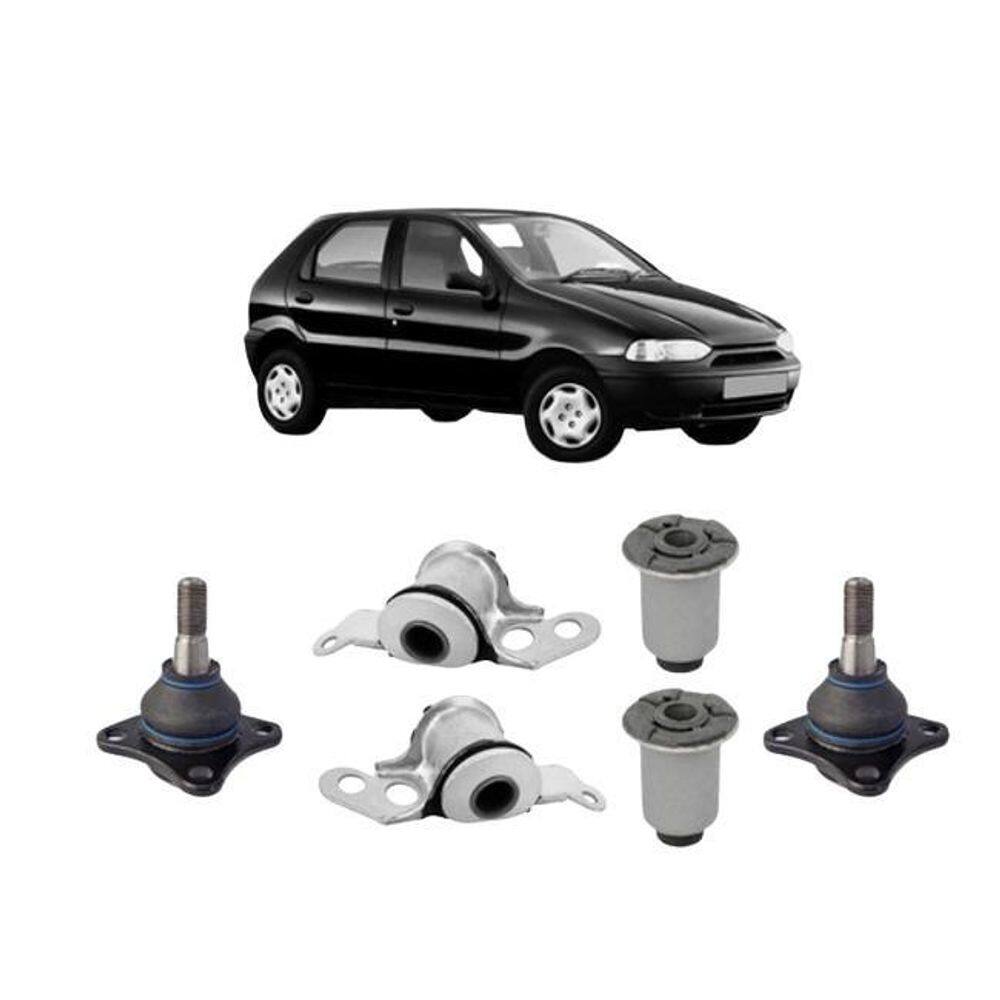 Pivô + Bucha Da Balança Bandeja Dianteira Palio 1996 1997 98