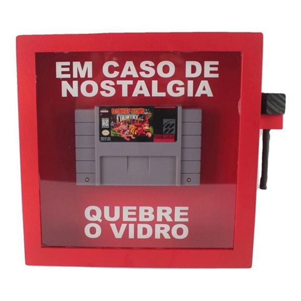 Quadro Acrílico Donkey Kong Gamer Decorativo Geek Parede