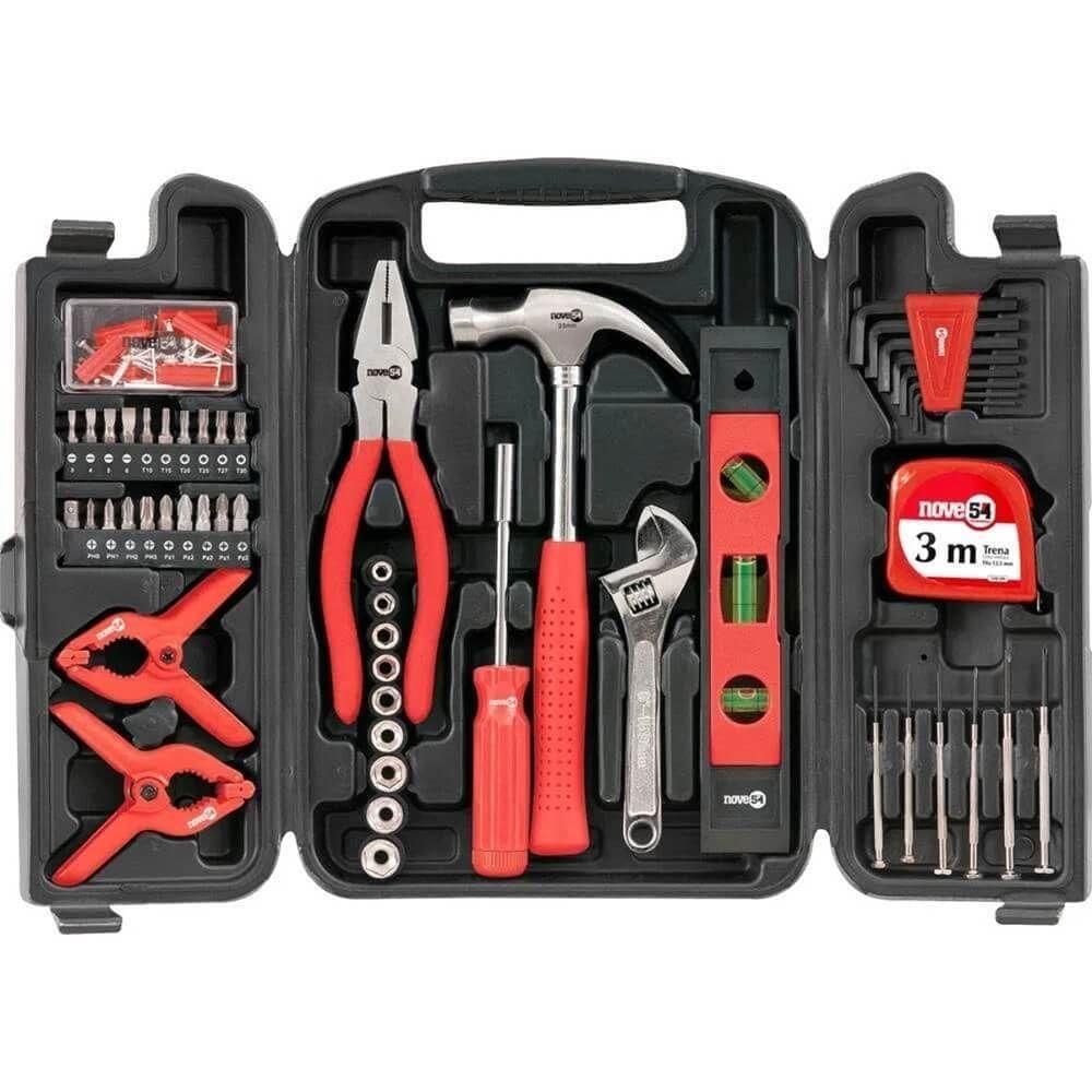 Jogo De Ferramentas Com 131 Peças - 3599131000 - Nove 54 Jg.de Ferramentas C-131 Pcs Nove54 3599131000