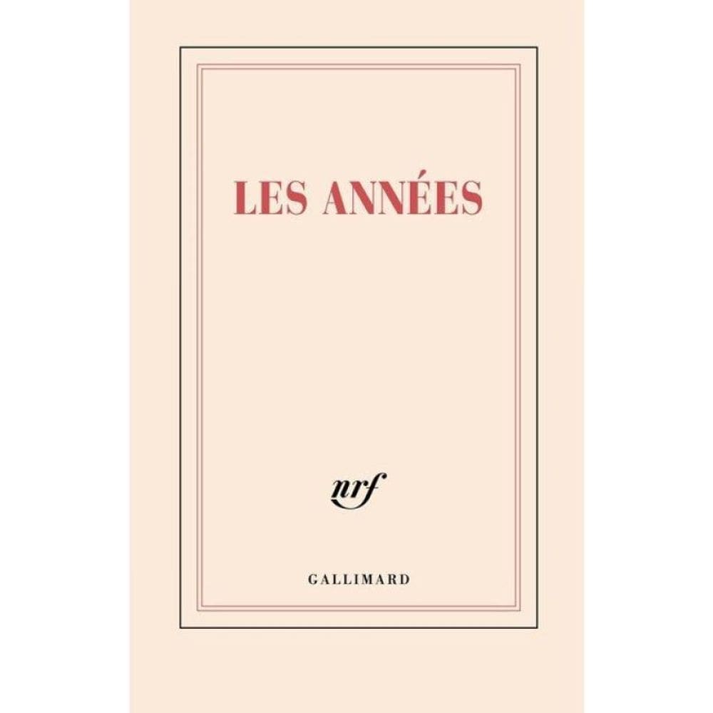 Carnet - Les Années