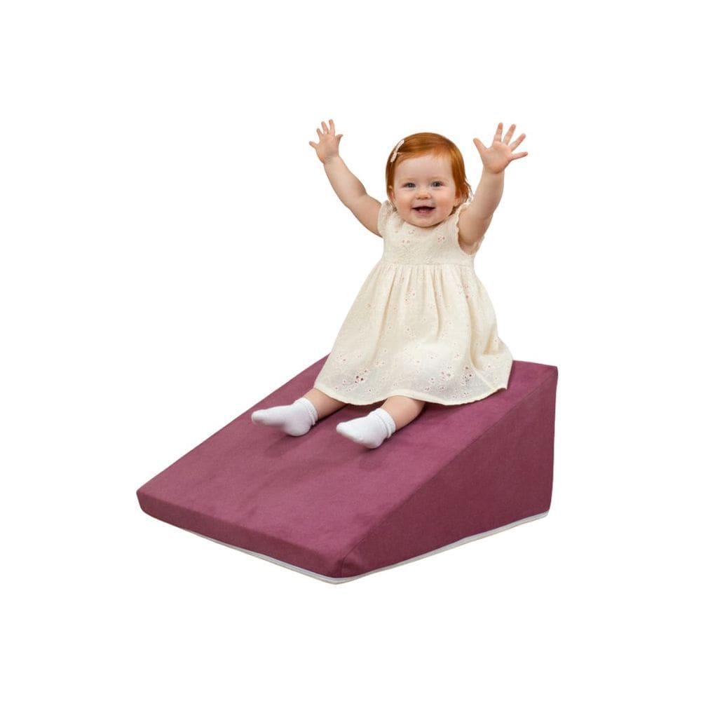 Rampa Espumada em Suede Peça Modular Avulsa | 60cm x 60cm x 30cm