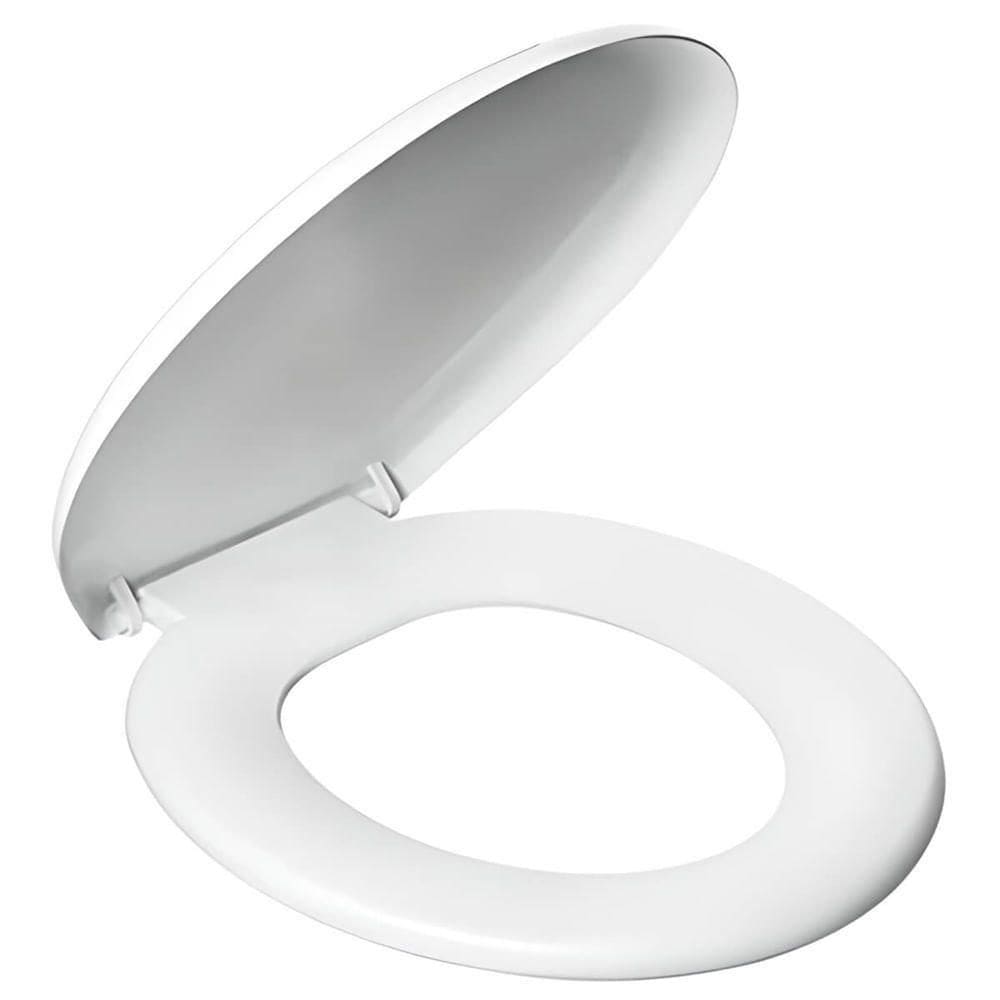 Assento Sanitário Plástico Almofadado Clássico Branco - Pr1063-2 - Pincéis Atlas