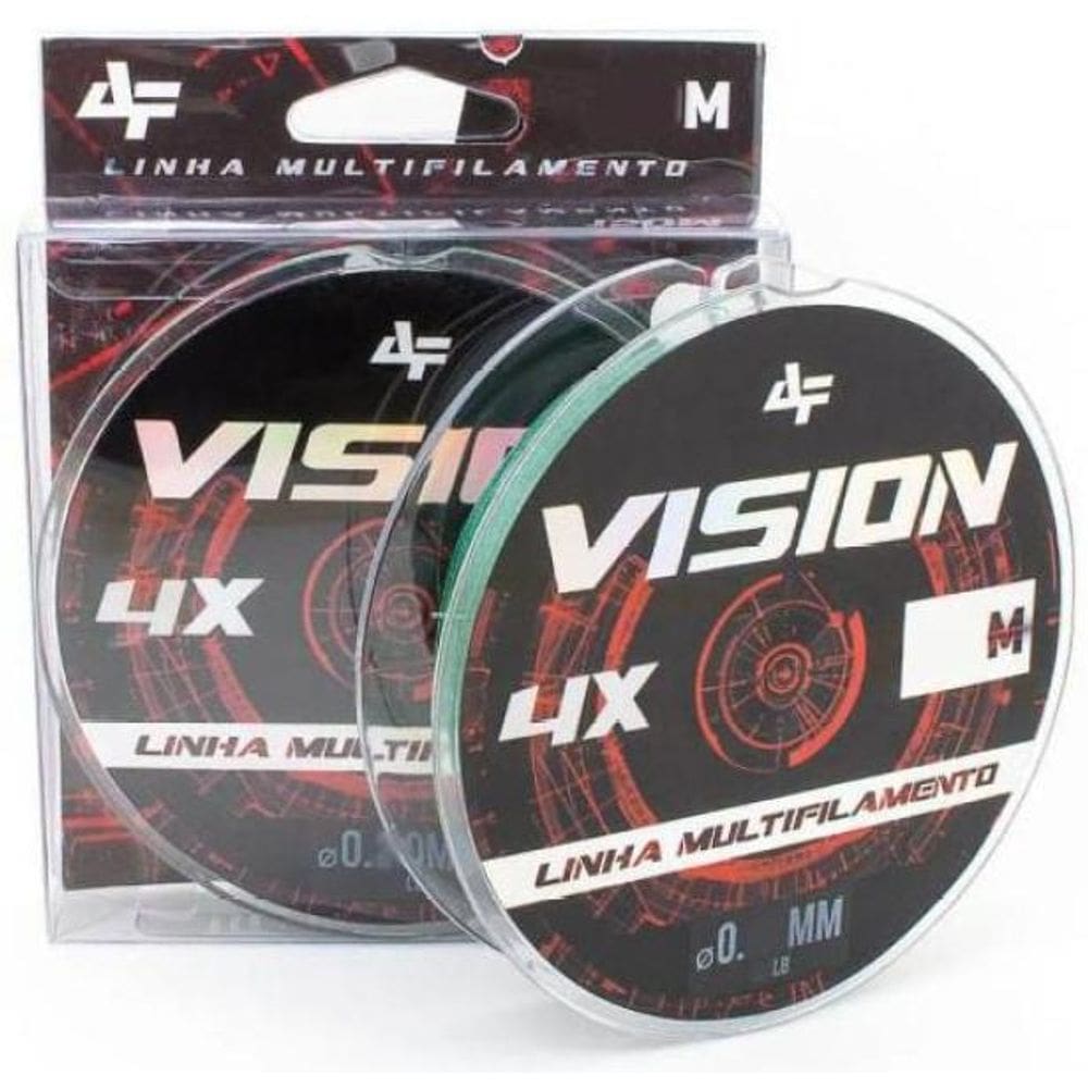 Linha Multi. Albatroz Vision 4X 0,20Mm 25Lbs 150M - Verde