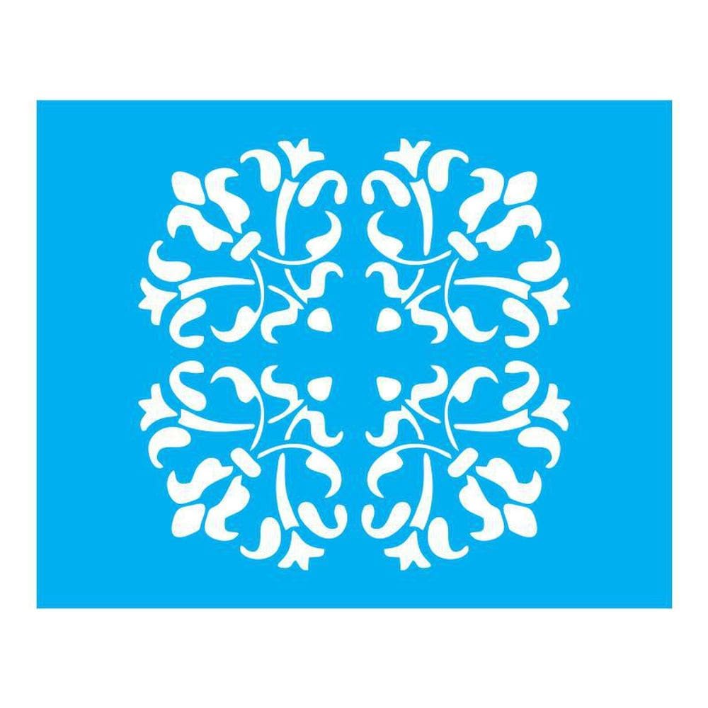 Stencil Tamako Arabesco - 20X25Cm - Ref B360