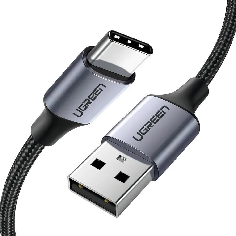 10X Cabo De Carregamento Rápido Ugreen Usb 2.0 A Usb-C De 1