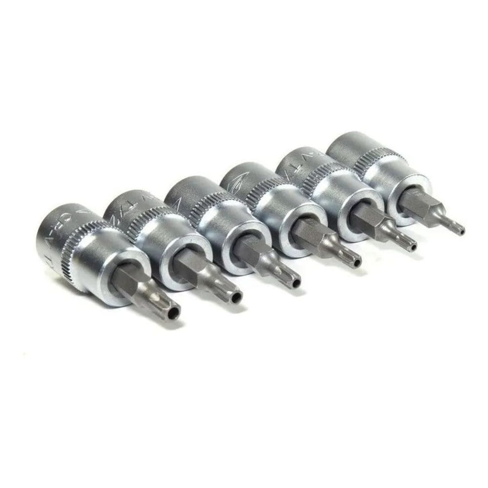 10X Chave Soquete Torx De 5 Pontas Jg Com 6 Peças Corneta C