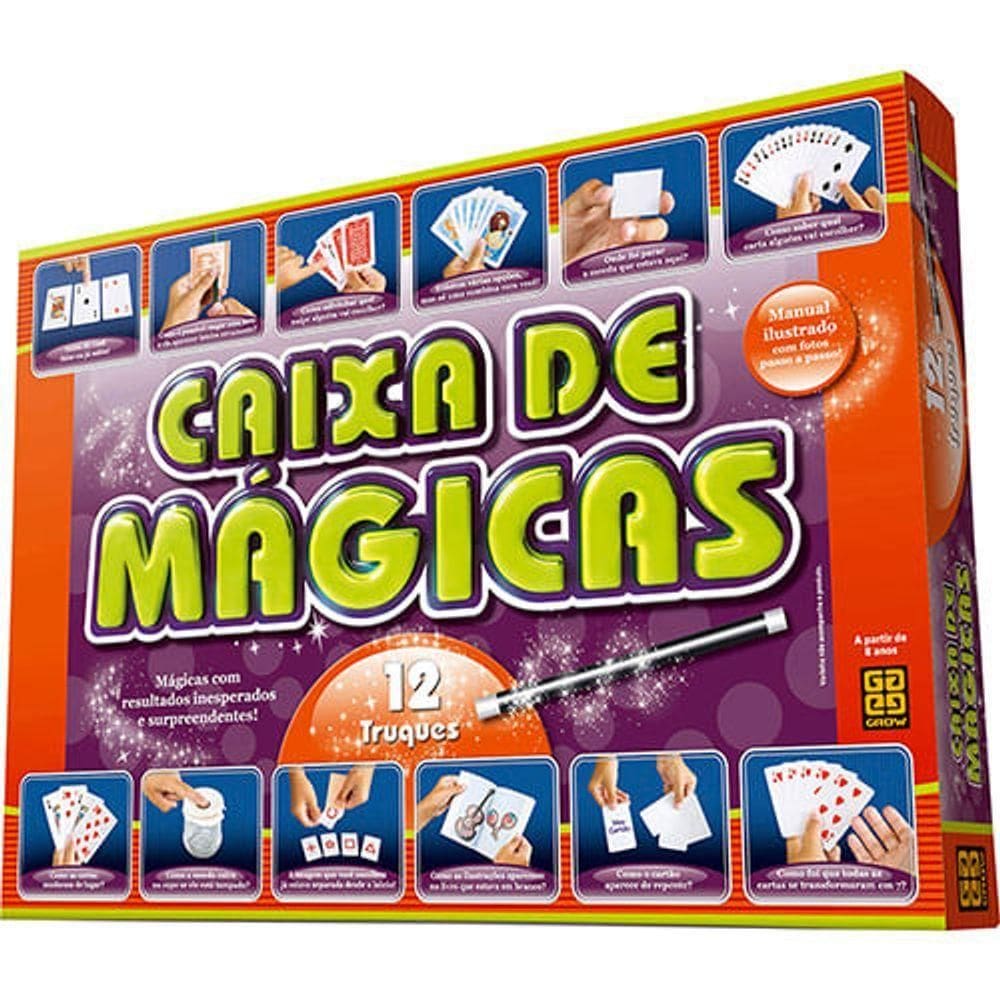 Kit Caixa De Mágicas 15 Truques - Grow