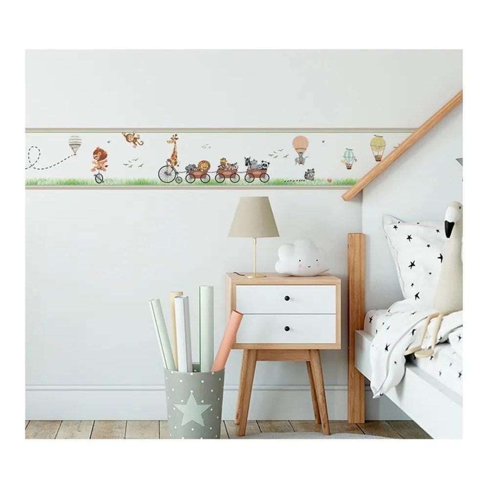 10X Rolo Faixa Decorativa Varoni Fx01 15Cm X 1M Paredes Lis