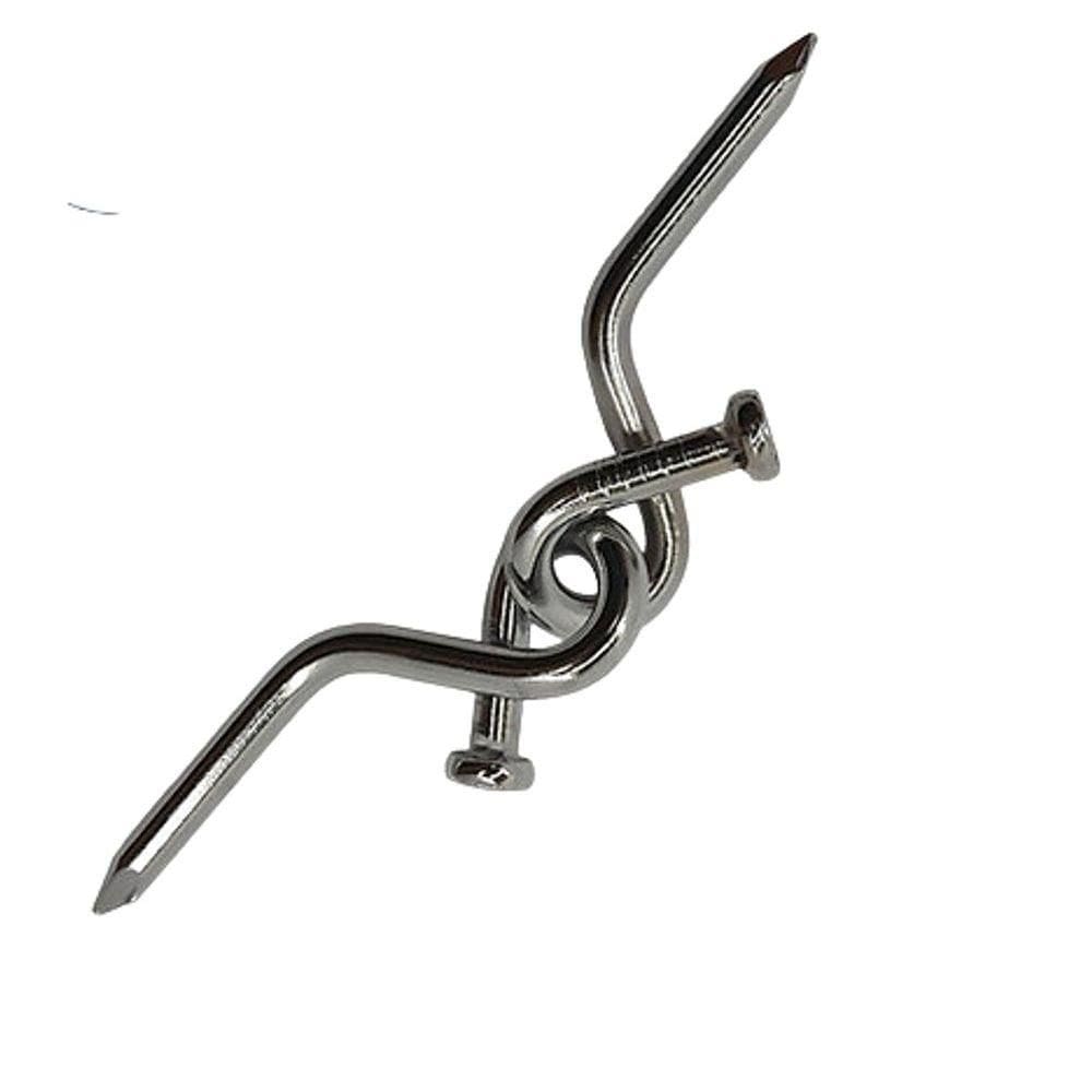 Quebra Cabeça Infantil Prego Aço Cromado