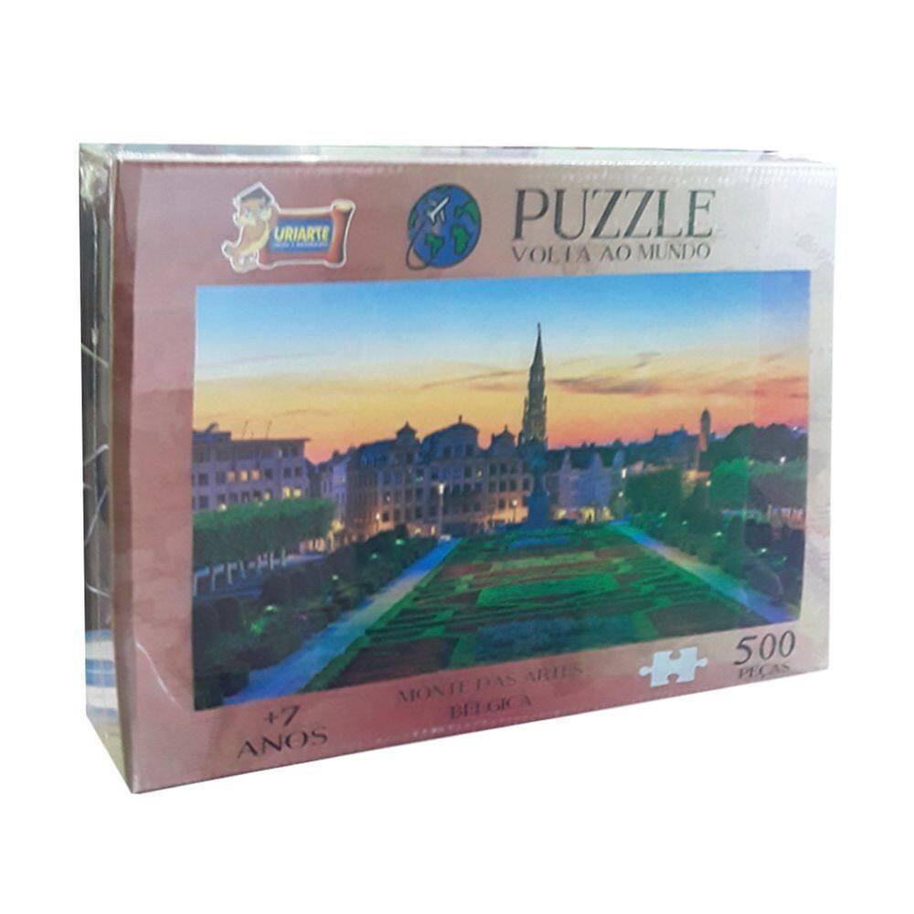 Quebra-cabeça Volta Ao Mundo Bélgica - 500 Peças