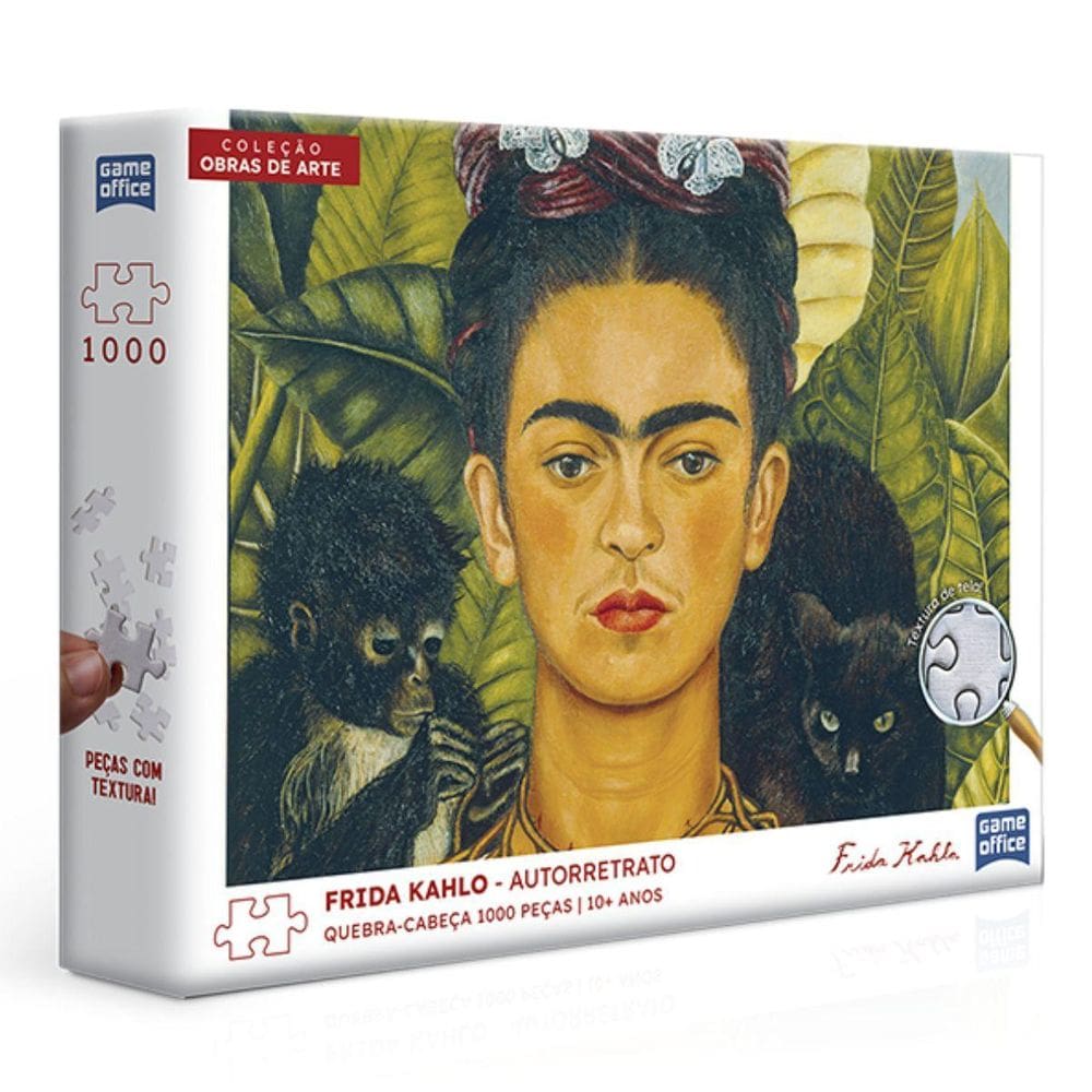 Quebra Cabeça Frida Kahlo: Autorretrato 1000Pçs - Toyster