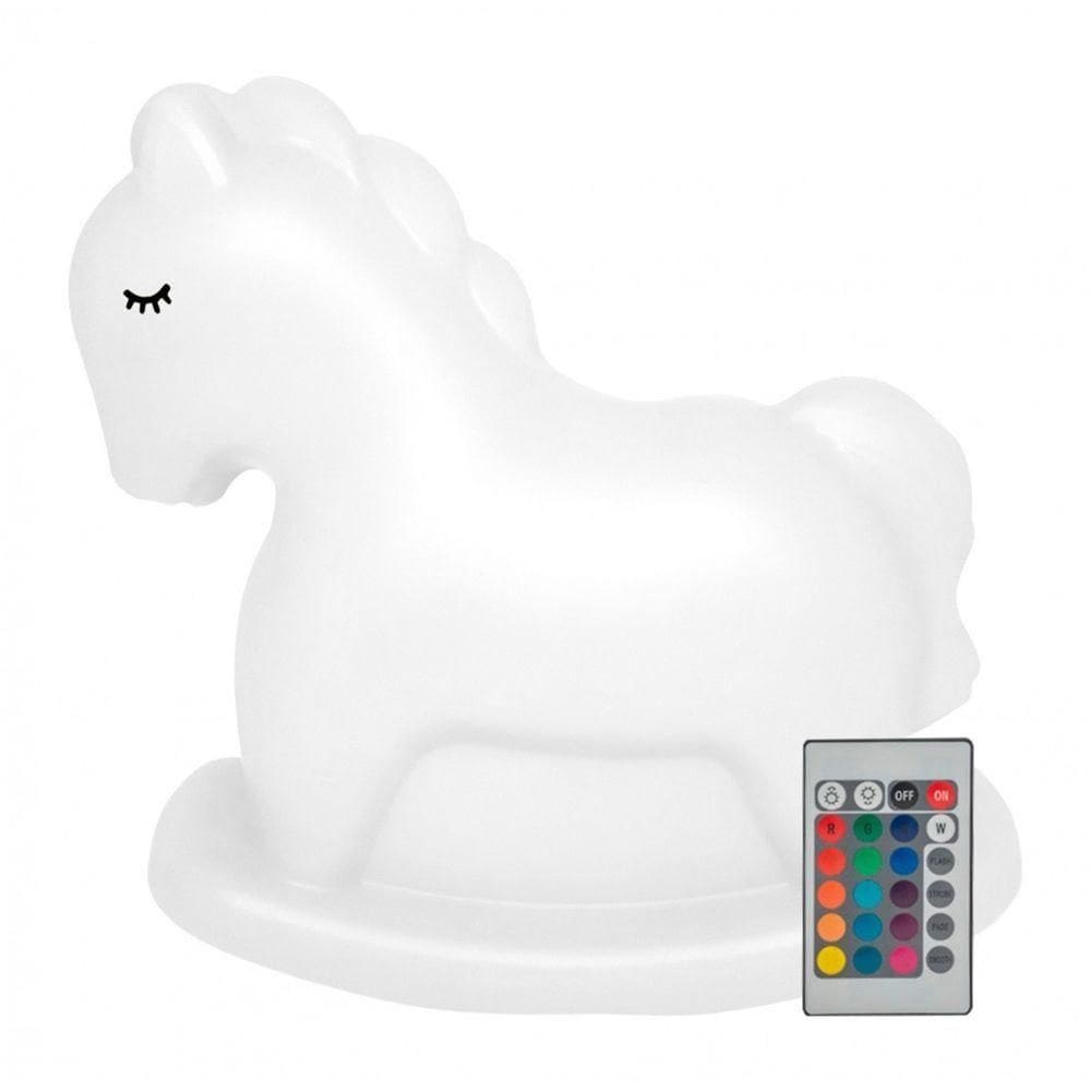 Luz Mágica De Cavalo: Encante O Quarto Do Seu Filho Com Estilo E Controle Remoto!