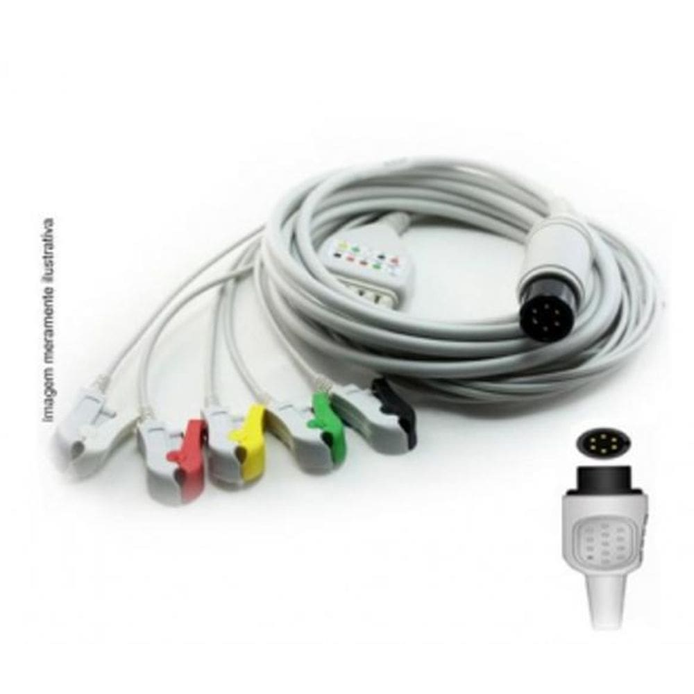 Cabo Compatível Com Padrão Americano Fokkus/Contec