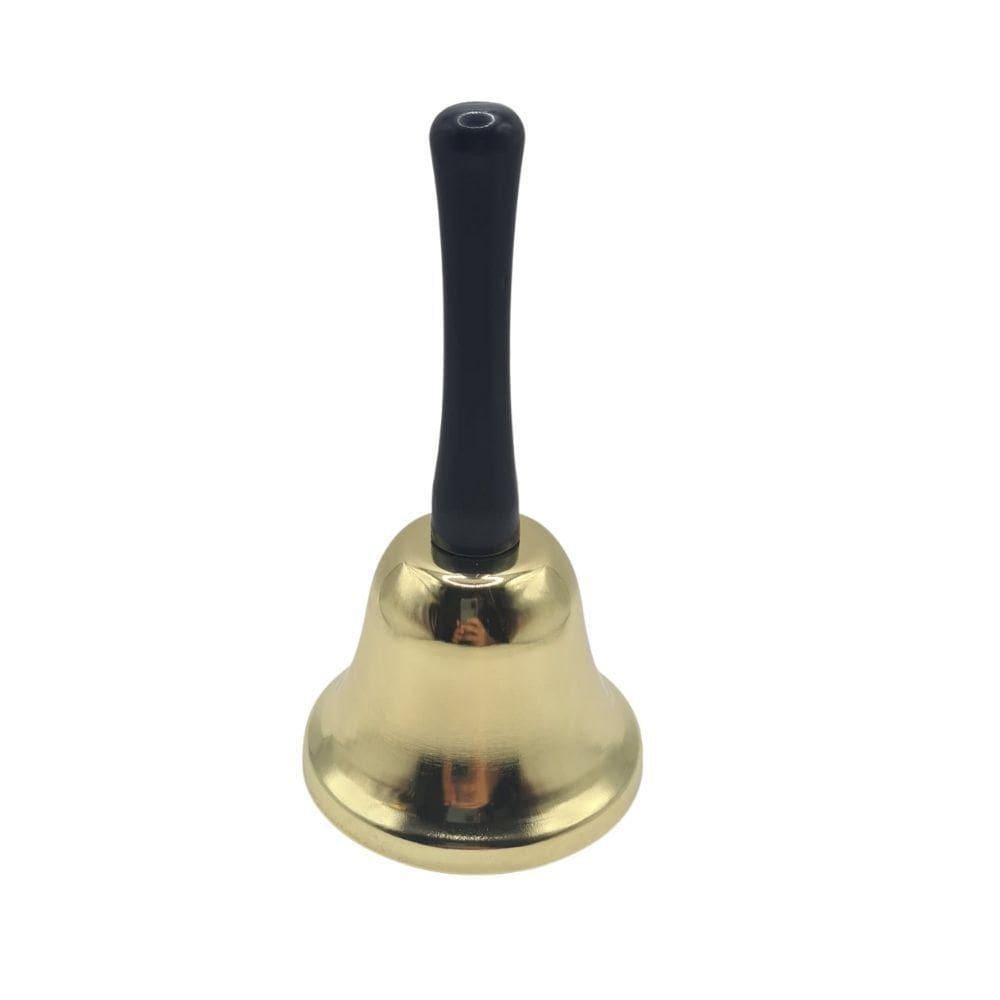 Sino Sineta Campainha De Mão Enfeite Natalino Papai Noel Decoração De Natal