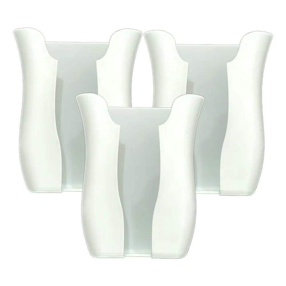 10X Kit 3 Suporte De Parede Porta Controle Ar Condicionado