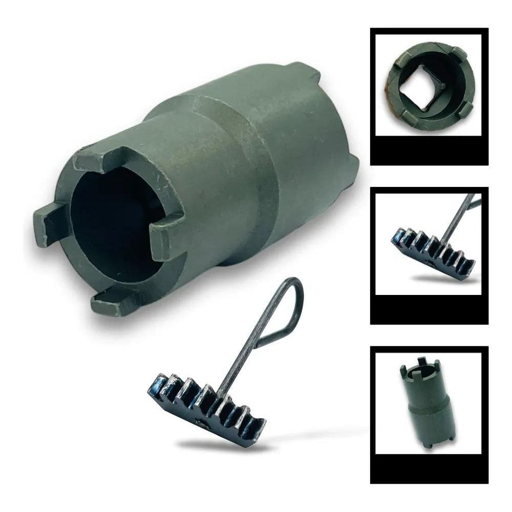 10X Chave Castelo Dupla + Trava Centrífugo Cg Titan 125 150