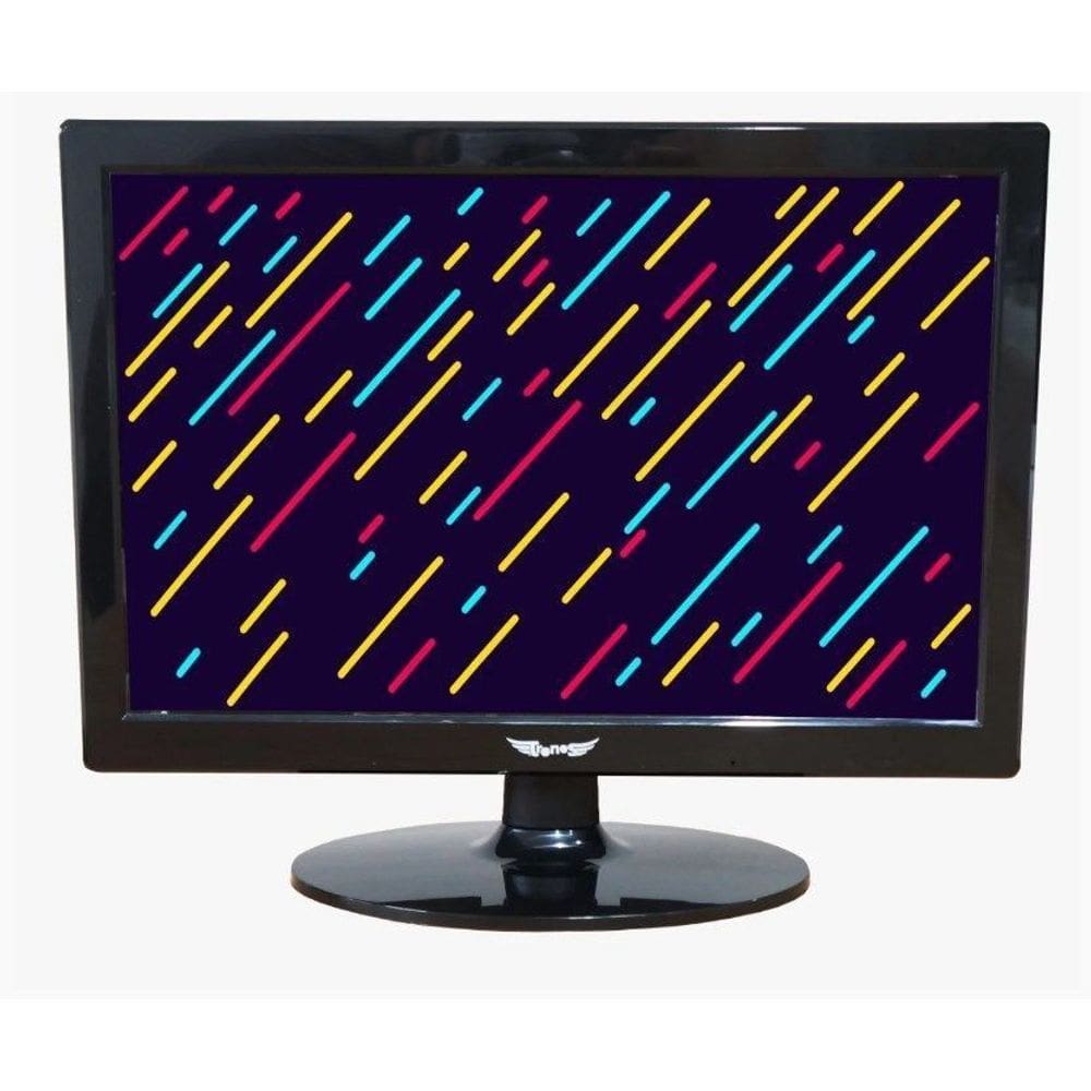 Monitor Led Tronos 15.4” LED Widescreen Preto