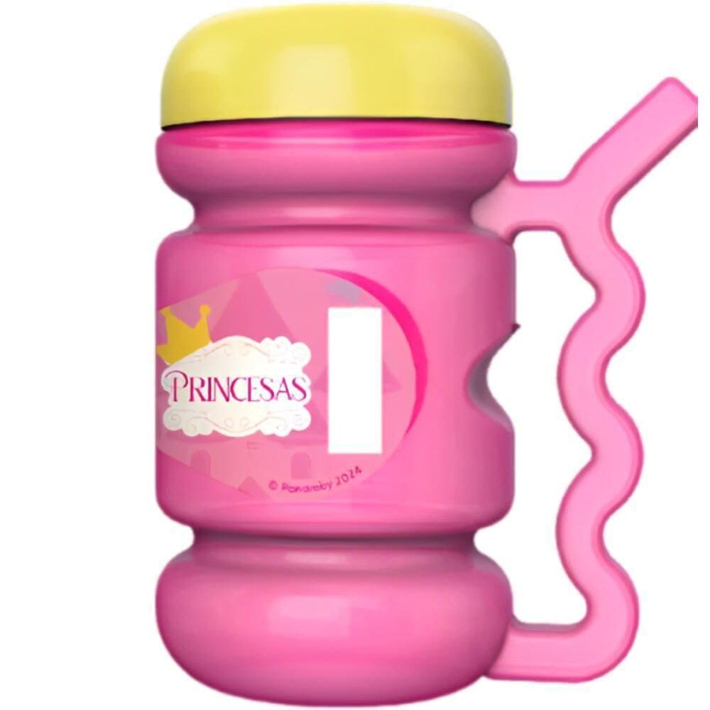 Copo Canudo Princesa 420ml - 1095 - Panamby