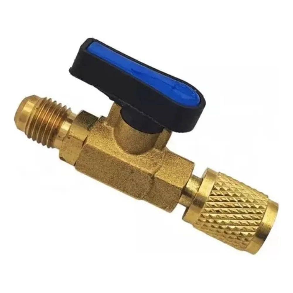 10X Valvula Tipo Bola Para Manifold,Vacuometro,Bomba De Vac