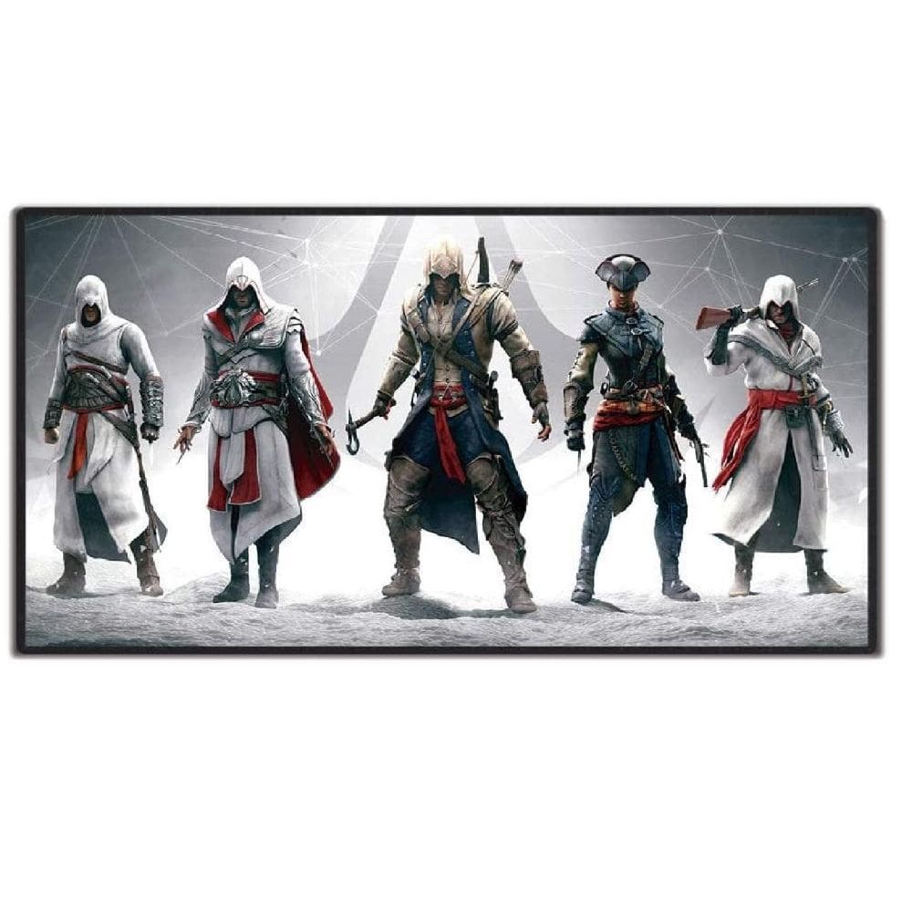 Mouse Pad Gamer Extra Grande Familia Assassina Tamanho Grande