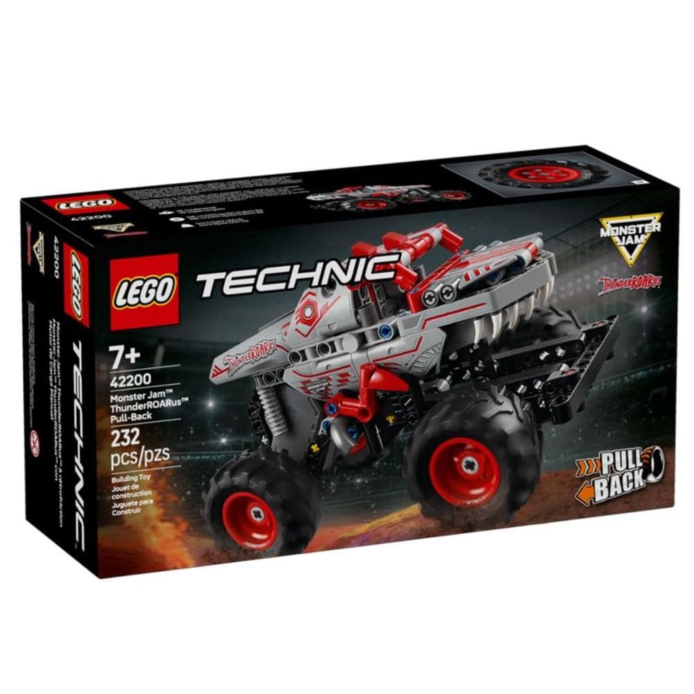 Bloco de montar -  Monster jam thuderroarus de p LEGO DO BRASIL