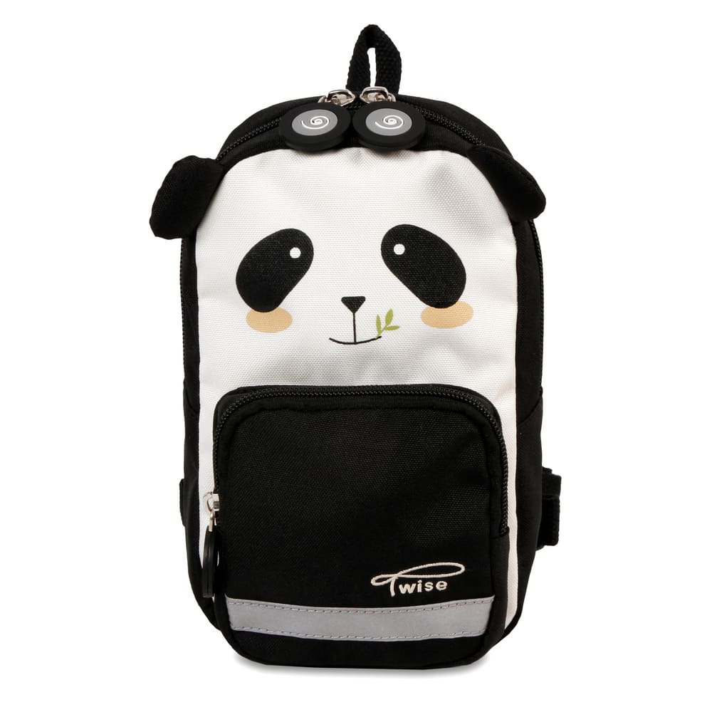 Bolsa tipo estilingue TWISE Tots Mini para crianças em tecido Panda Design 600D