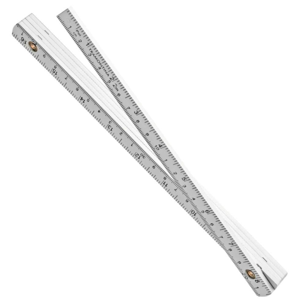 Escala Métrica Em Abs De 2 Metros - 43162002 - Tramontina Escala Metrica De Fibra 2m Tramontina