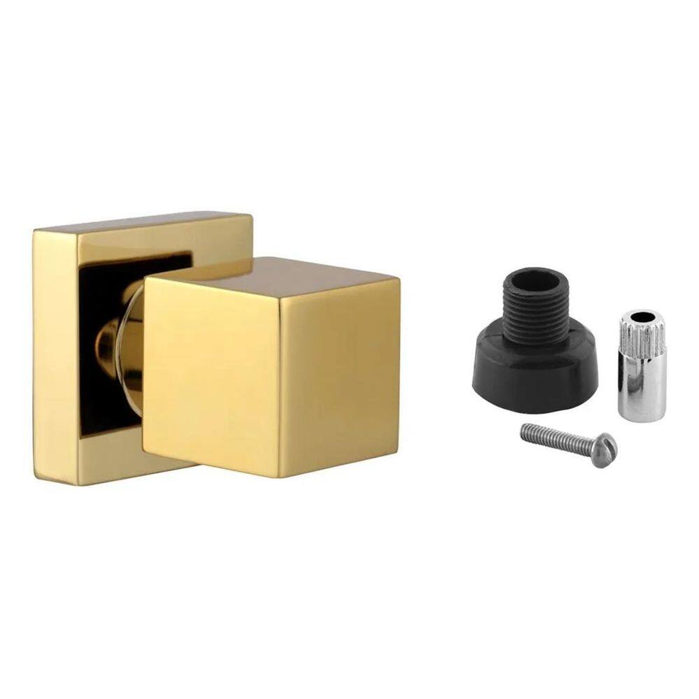 10X Acabamento Registro Alavanca Dourado Brilhante Padrão D