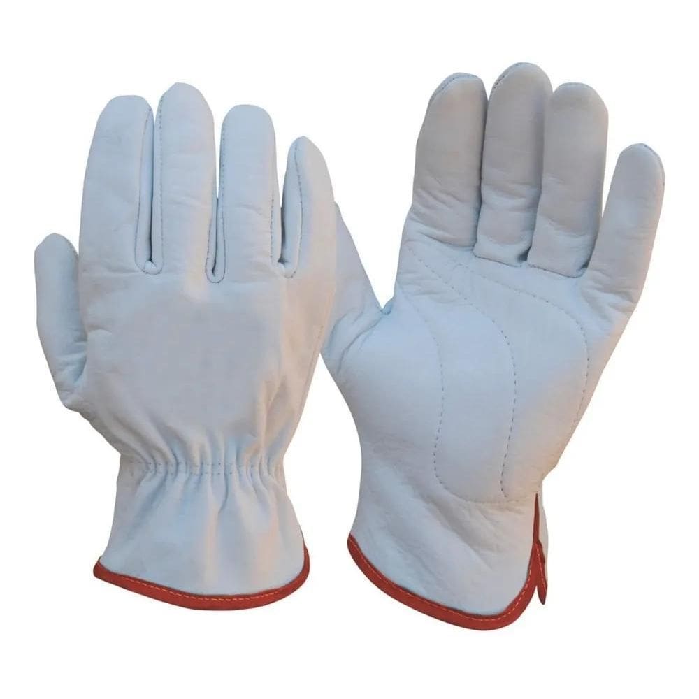 10X Luvas De Vaqueta Solda/Soldador Couro Total Petroleira