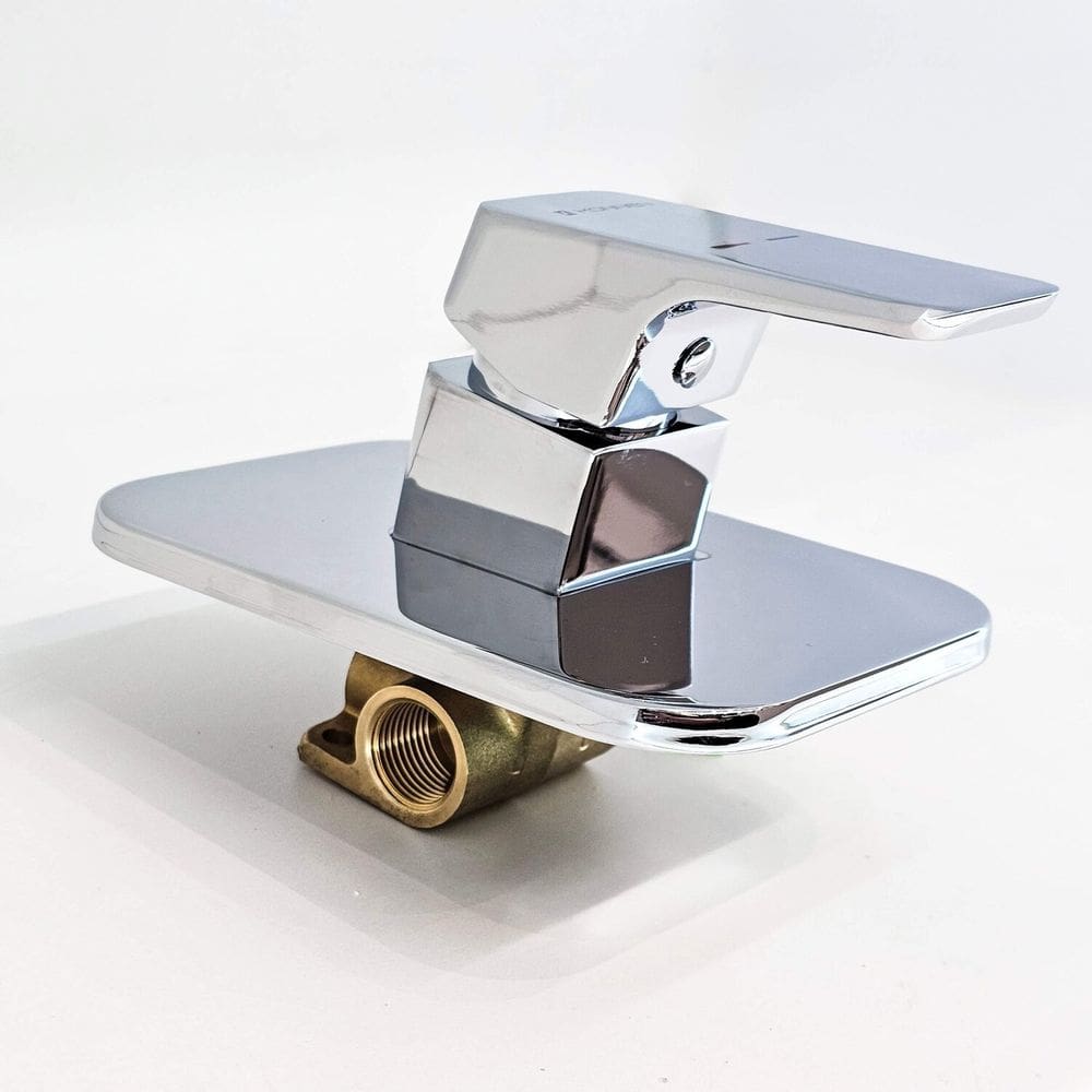 Registro de Chuveiro Monocomando Square Konnen Metais Cromado