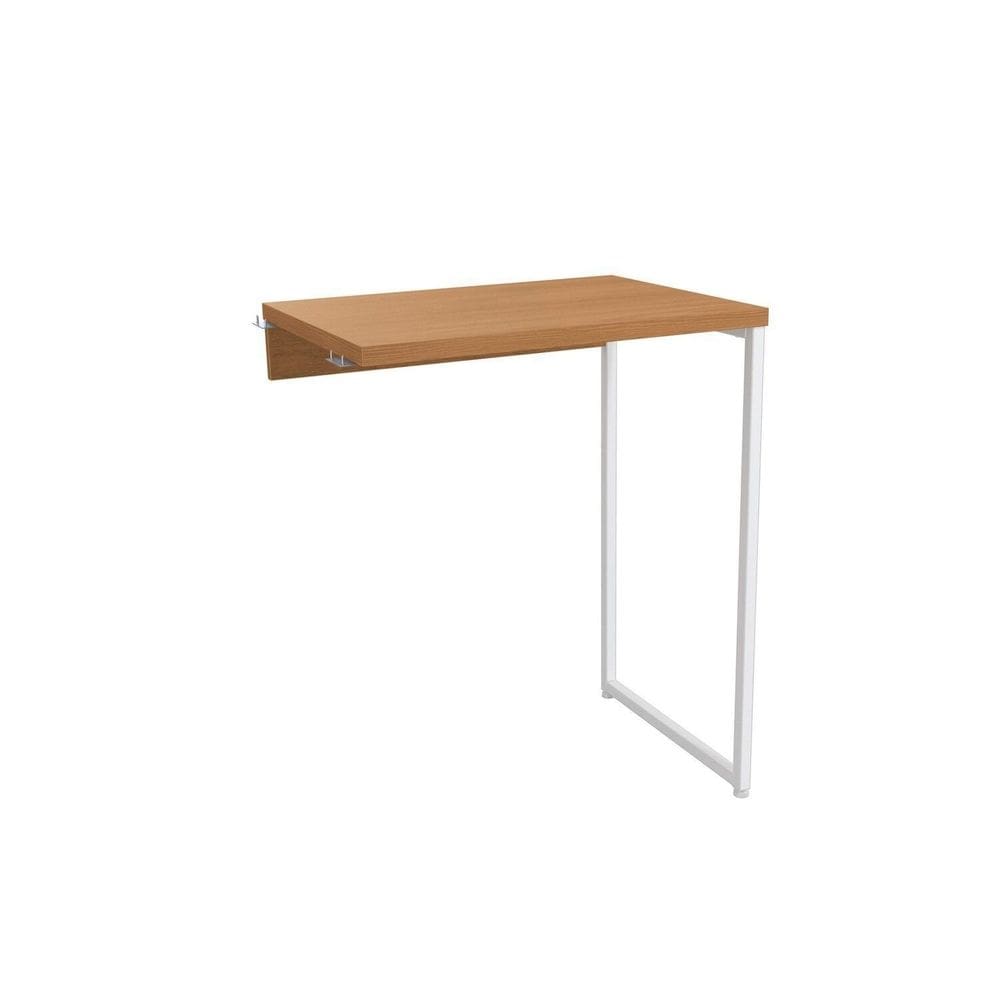 Mesa de Apoio 600x450mm Kappesberg Crome Industrial Canela/Branco