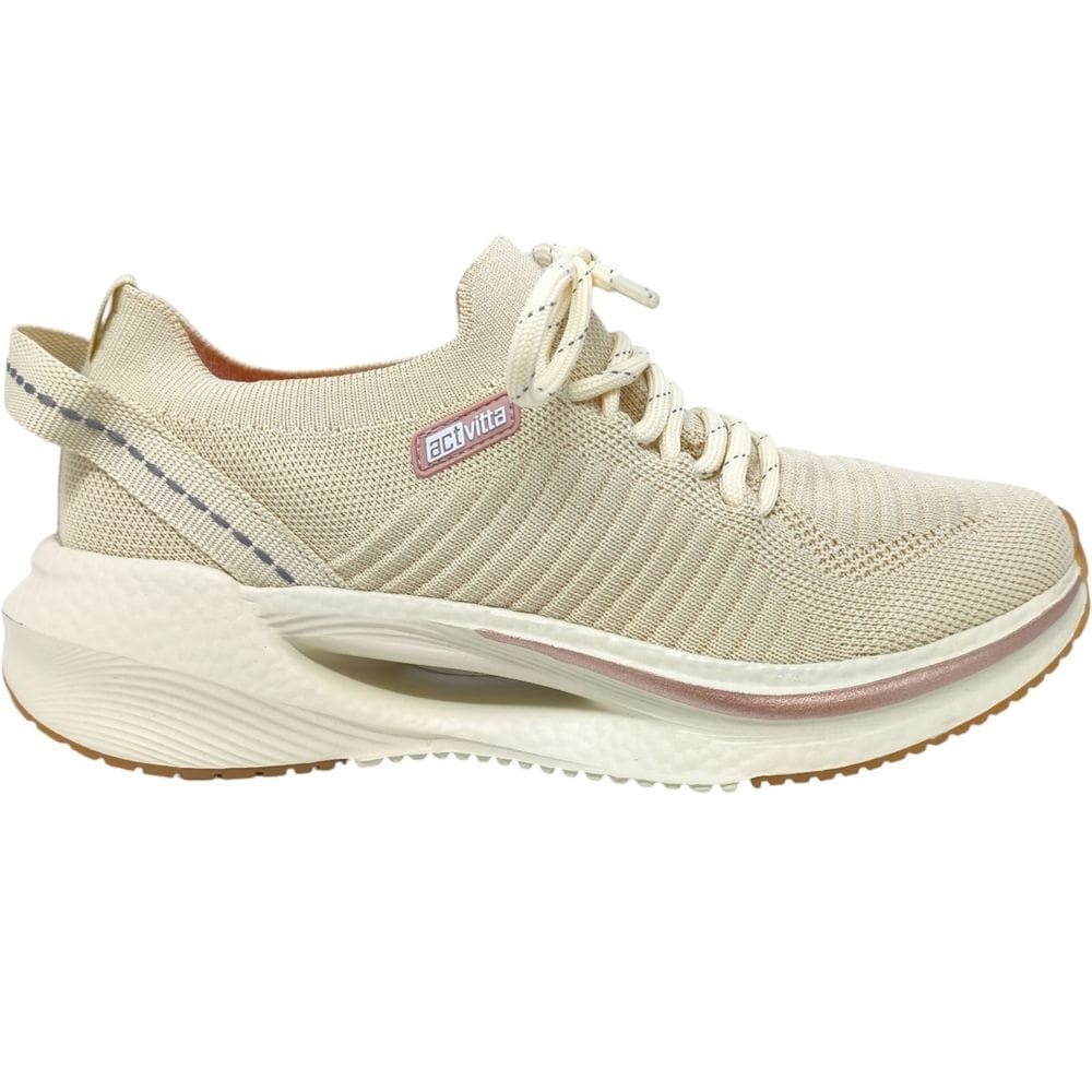 Tênis Feminino Esportivo Dia a Dia Corrida Caminhada Running Calce Fácil Conforto Actvitta 4839.205