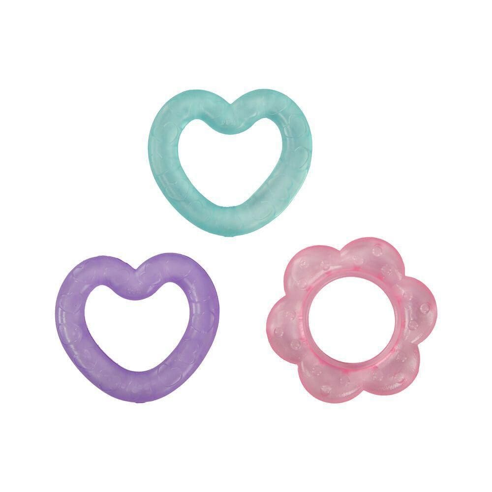 Kit Mordedores Chill & Teethe - 3 Unidades Bright Starts Para Alívio Gengival