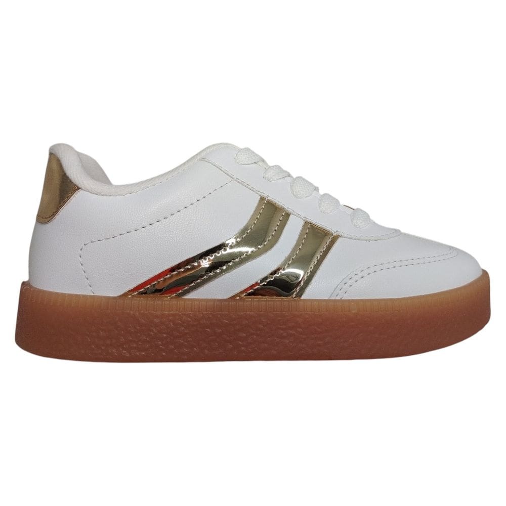 Tenis Infantil Menina Molekinha Casual Cadarço 2582.102