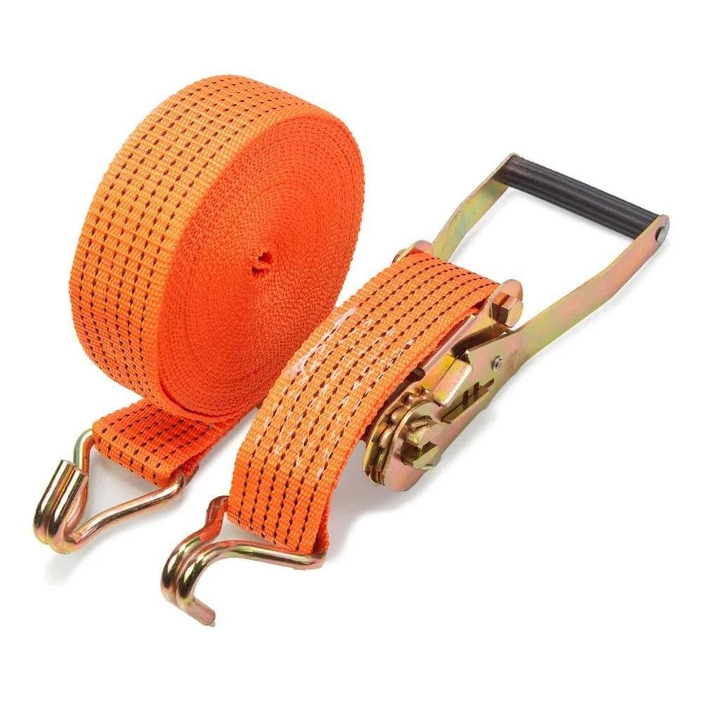 10X Cinta Amarrar Carga Com Catraca 5T Caminhão Carreta 10M