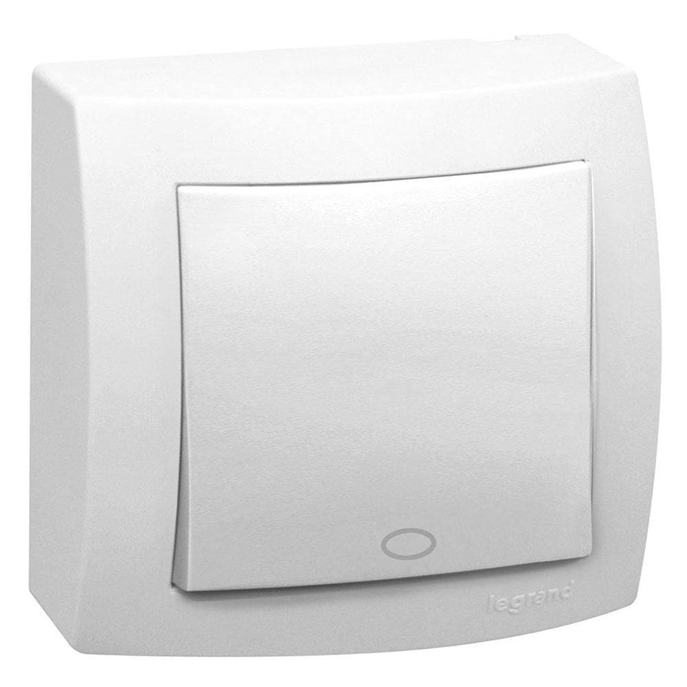 Pulsador Para Campainha ou Minuteria Sistema X 2A 250V - 675005 - PIAL