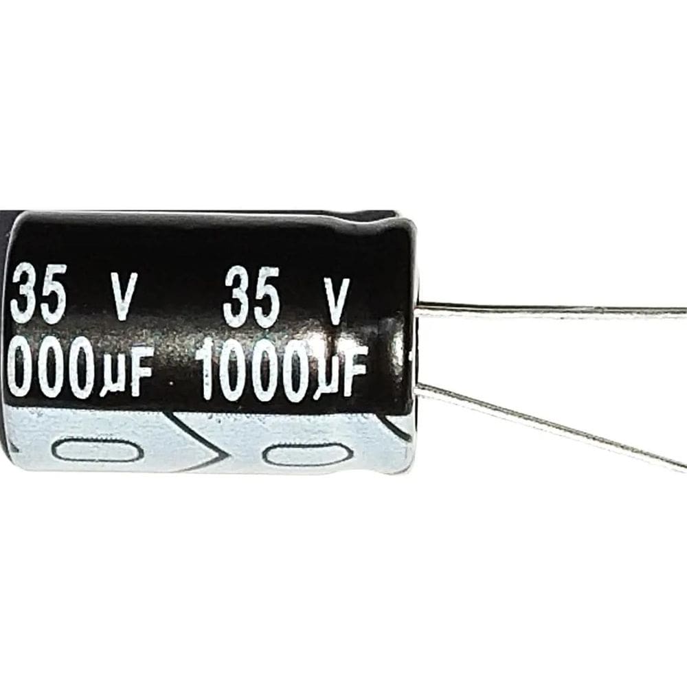 10X 20X Capacitor Eletrolítico 1000Uf X 35V 105 20 Peças