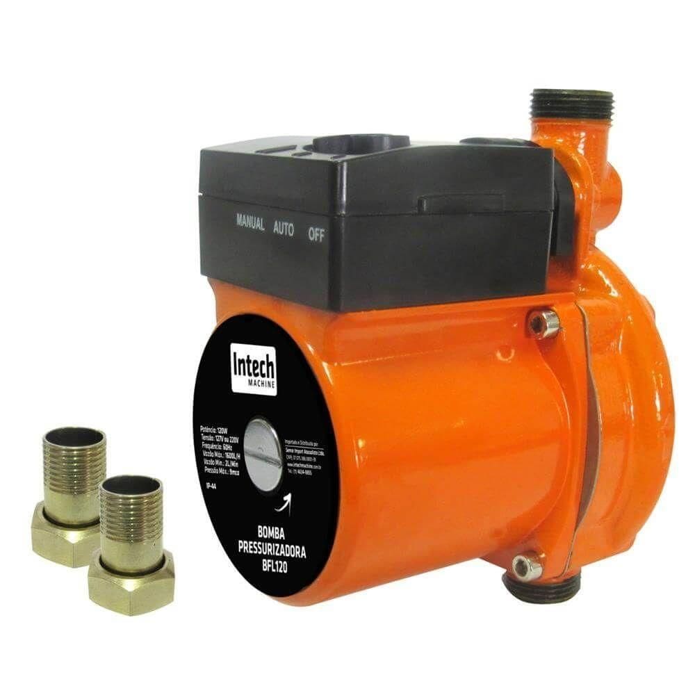 Bomba Pressurizadora 110 Volts - Bfl120 - Intech Machine