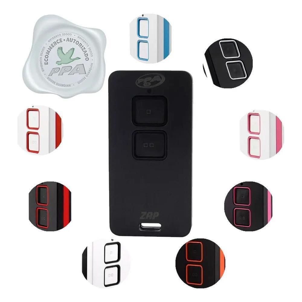 10X Controle Remoto Ppa Zap Portão Alarme Cerca Elétrica 43