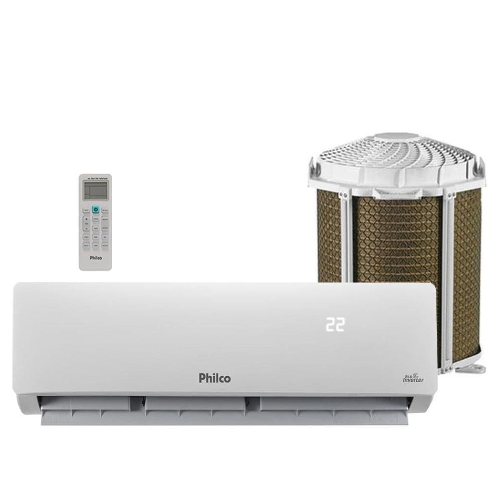 Ar Condicionado Split 9 000 Btus Philco Eco Inverter PAC9QC, Quente e Frio 220 Volts