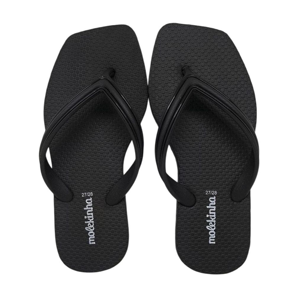 Chinelo De Dedo Infantil Menina Moda Macio Leve Molekinha