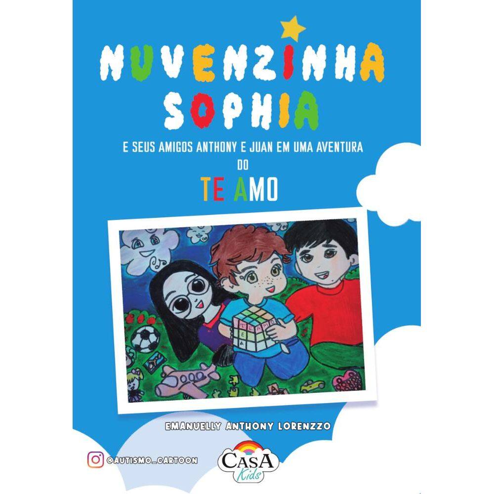 Nuvenzinha Sophia e seus amigos Anthony e juan em uma Aventura do TEAmo