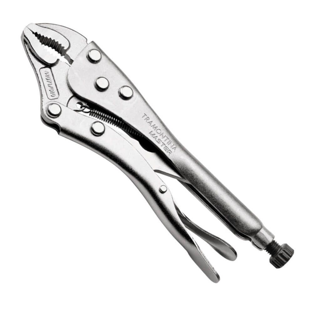 Alicate De Pressão Mordente Curvo 10”” - 41071-110 -tramontina Alic. Pressao Mor. Curvo 10 Tramontina