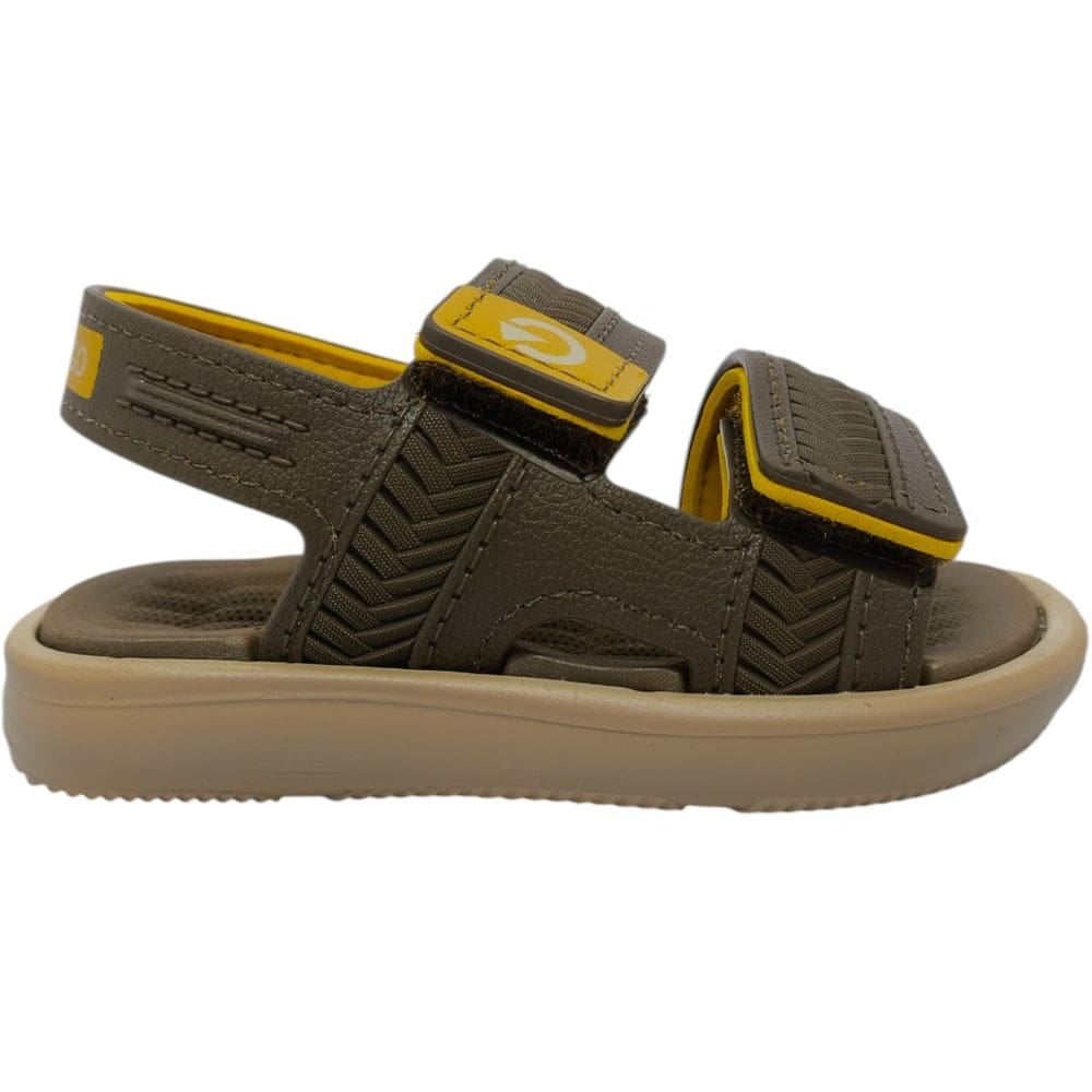 Sandália Infantil Menino Papete Casual Dia a Dia Passeio Escola Ultra Conforto Cartago 12549