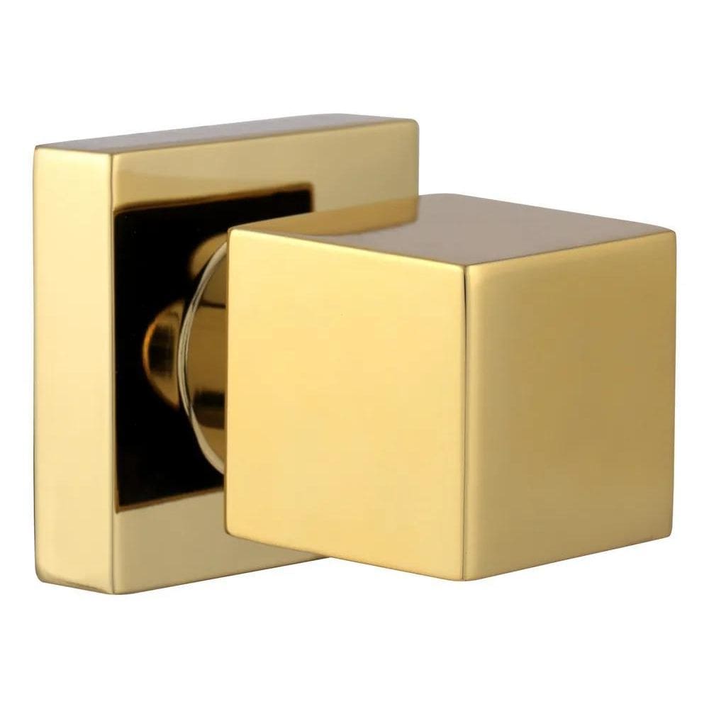 10X Acabamento Quadrado Registro Dourado Brilhante Padrão D