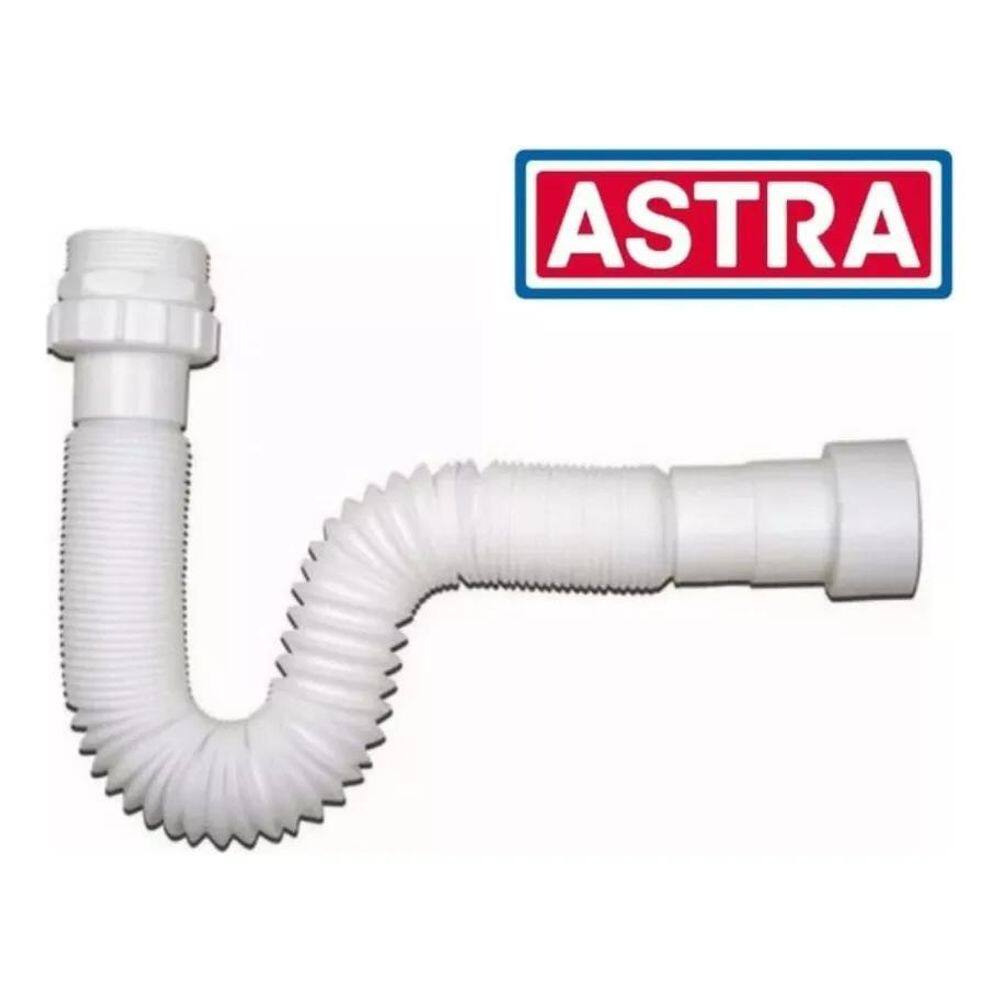 10X Sifao Astra Universal Sanfonado Plastico Branco 60Cm